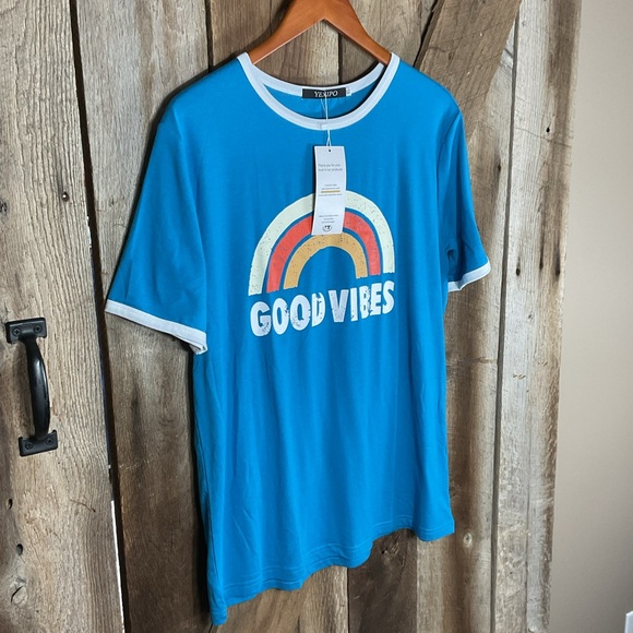 Good Vibes Women’s Graphic T-Shirt Size XL NWT - Picture 5 of 6